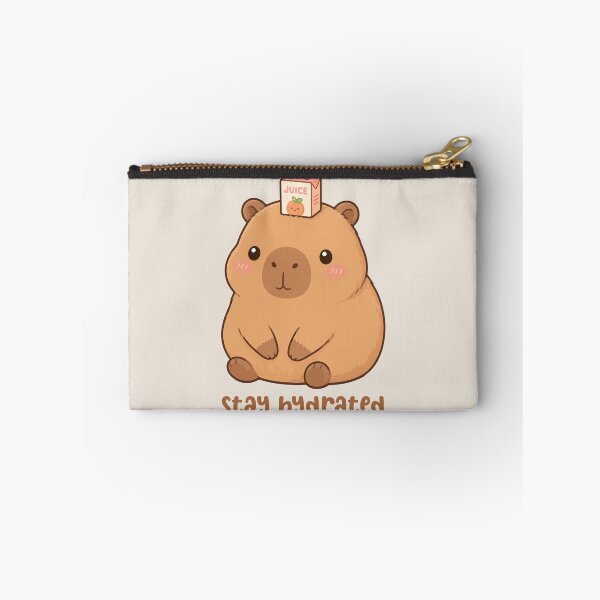 Item preview, Stay Hydrated Capybara | Cute Kawaii Juice Box Capybara | Cute Animal Cartoon Aesthetic designed and sold by stylishdzign.