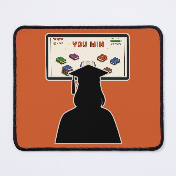Item preview, Geek graduate YOU WIN | Long hair | Graduation gift designed and sold by Love&Geek.