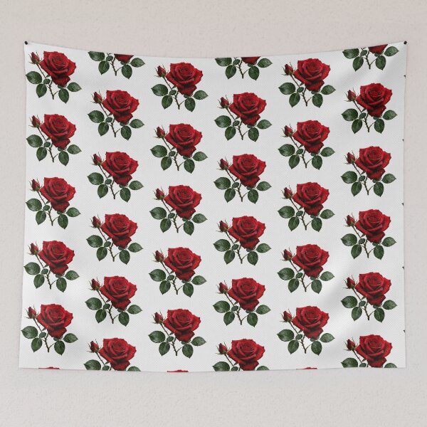 Item preview, Elegant Red Rose PNG Sticker Design designed and sold by Ishratparween11.