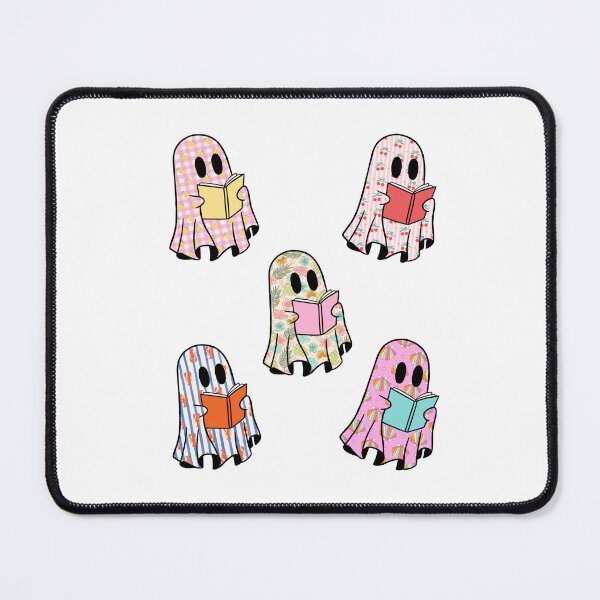 Item preview, Pack of bookish ghosts reading book designed and sold by stellacreates.