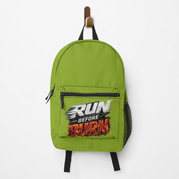 Item preview, Run Before Burn Streetwear Typography designed and sold by Black Signal.