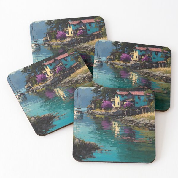 Item preview, Quadra Island BC Discovery Islands Cabin Cove designed and sold by daila70.