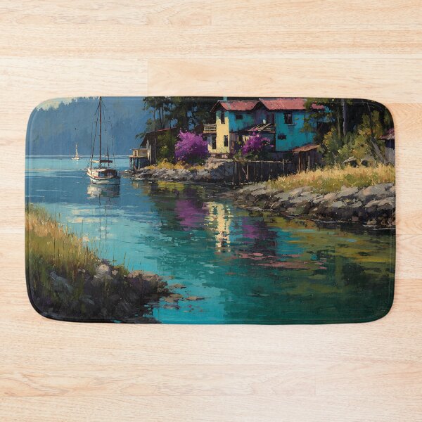 Item preview, Quadra Island BC Discovery Islands Cabin Cove designed and sold by daila70.