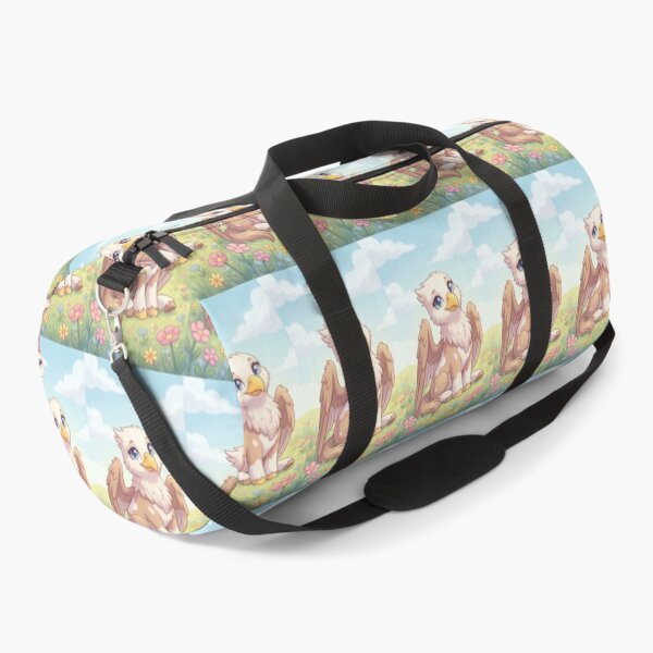 Item preview, Baby Griffin Meadow Dream | Cute Fantasy Creature | Whimsical Pastel Sky Animal Art designed and sold by TreatLLC.