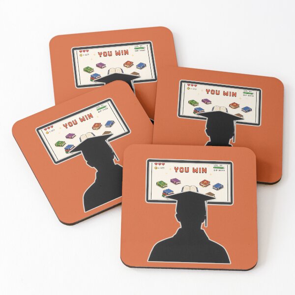 Item preview, Geek graduate YOU WIN | Short hair | Graduation gift designed and sold by Love&Geek.