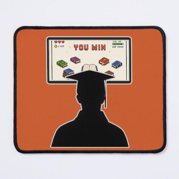 Item preview, Geek graduate YOU WIN | Short hair | Graduation gift designed and sold by Love&Geek.