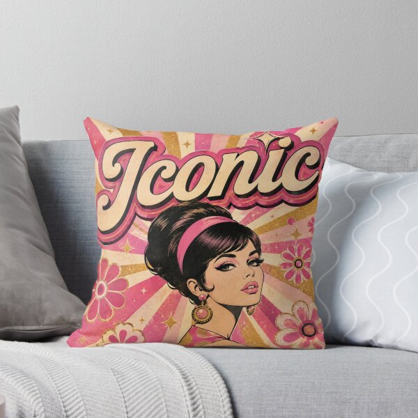 Item preview, Retro Vintage Pink Barbie Style Sticker - Y2K Aesthetic Art designed and sold by irfanshikh.