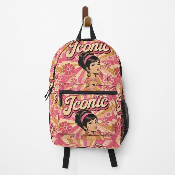Item preview, Retro Vintage Pink Barbie Style Sticker - Y2K Aesthetic Art designed and sold by irfanshikh.