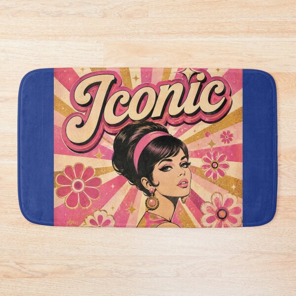 Item preview, Retro Vintage Pink Barbie Style Sticker - Y2K Aesthetic Art designed and sold by irfanshikh.