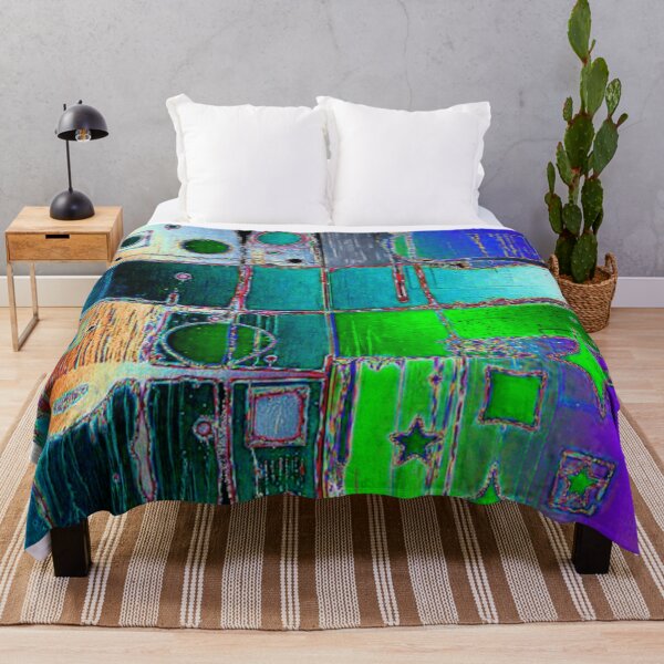 Item preview, midnight geometry e18 colorful geometric abstract design designed and sold by SmashingDeals.