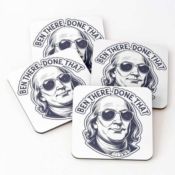 Item preview, Ben There, Done That – Funny Benjamin Franklin History Design designed and sold by The-HistoryGirl.
