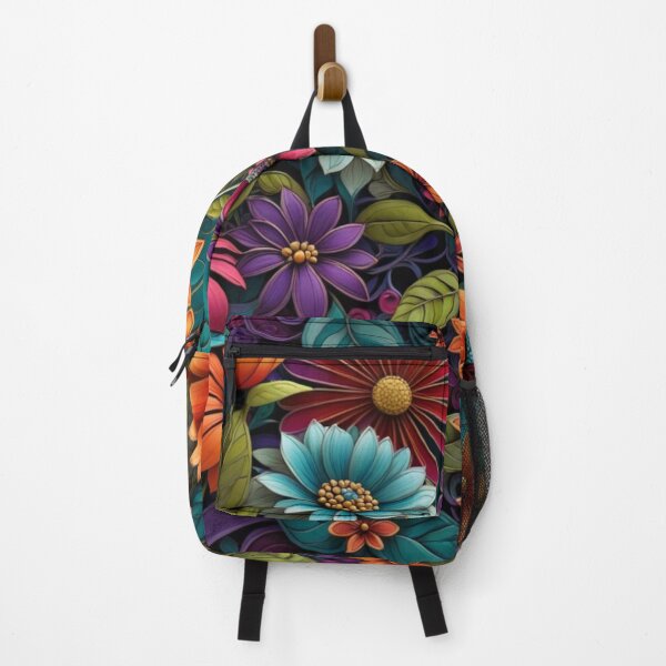 Item preview, Bright Boho Floral Art designed and sold by Beyond The Canvas.