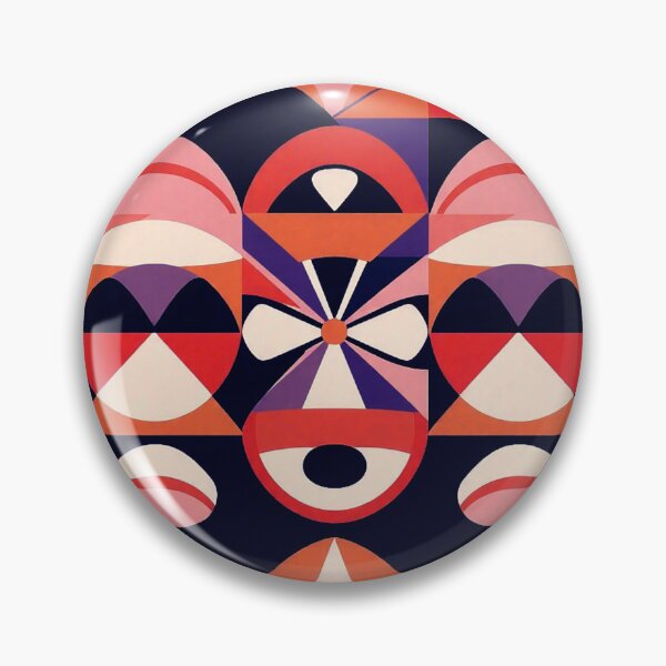 Item preview, Abstract Geometric Pattern Design | Modern Retro Seamless Shapes  designed and sold by ellecraftyowl.