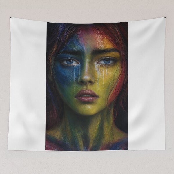 Item preview, "Why?" asked the young, weeping woman. designed and sold by cloude-vigal.
