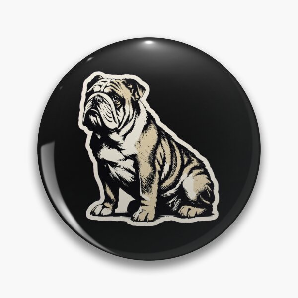 Item preview, English Bulldog sitting in the foreground designed and sold by 123ks.
