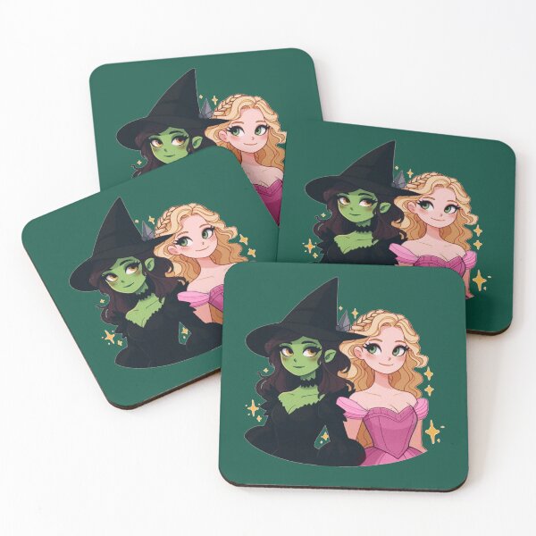 Item preview, Elphaba & Glinda Wicked the Musical designed and sold by NerdiPop.