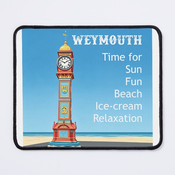Item preview, Weymouth Clock Tower designed and sold by Andrea Kreates.