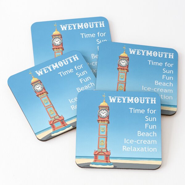 Item preview, Weymouth Clock Tower designed and sold by Andrea Kreates.