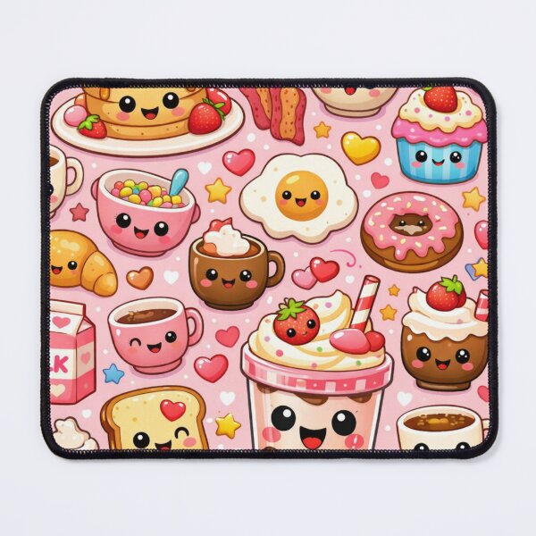 Item preview, Cute Kawaii Sweets – Donut & Dessert designed and sold by Aramdesing.