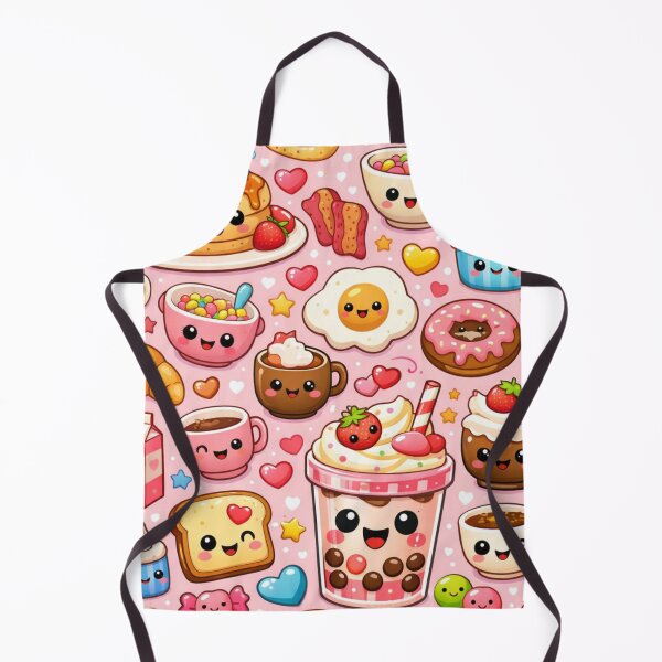 Item preview, Cute Kawaii Sweets – Donut & Dessert designed and sold by Aramdesing.