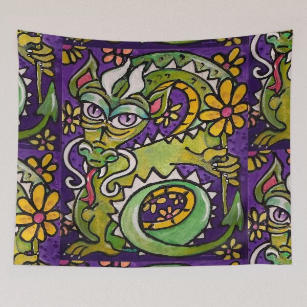 Item preview, Dragon Flower designed and sold by Julie Ann  Stricklin.