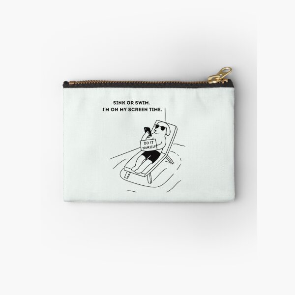 Item preview, Lazy Dog Swim Instructor Funny Quiet Quitting Gift designed and sold by KaschSmileProd.