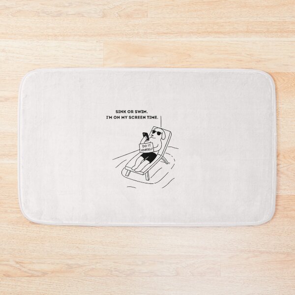 Item preview, Lazy Dog Swim Instructor Funny Quiet Quitting Gift designed and sold by KaschSmileProd.