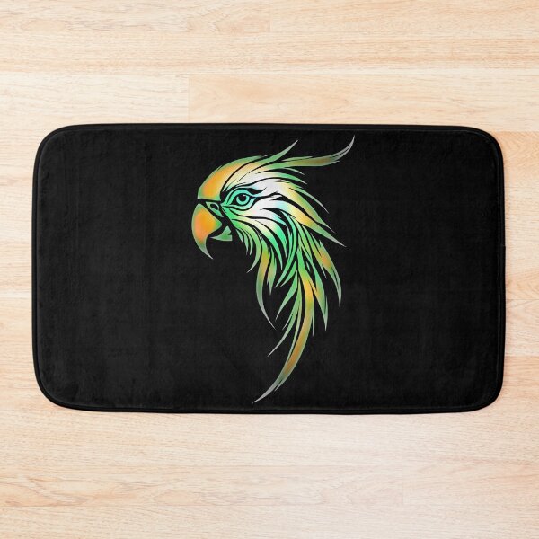 Item preview, Artistic Parrot Head Sketch Watercolor Line Art Graphic designed and sold by UrbanPrts.