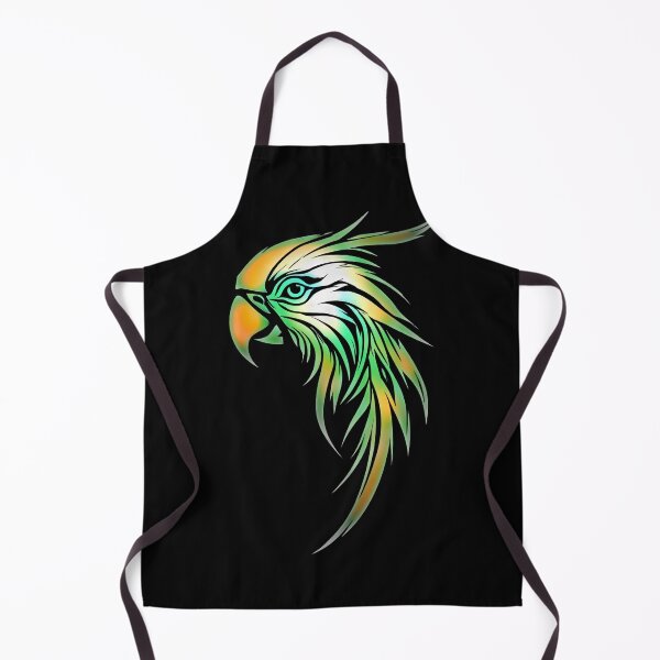 Item preview, Artistic Parrot Head Sketch Watercolor Line Art Graphic designed and sold by UrbanPrts.