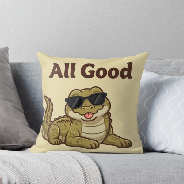 Item preview, All Good – Cool Sunglasses Crocodile Design designed and sold by Dogandesighn.