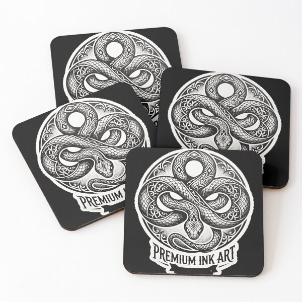 Item preview, Highly detailed tattoo illustration SNAKE designed and sold by JOTAMIKE.