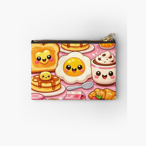 Item preview, Kawaii Breakfast – Cute Food Pattern designed and sold by Aramdesing.