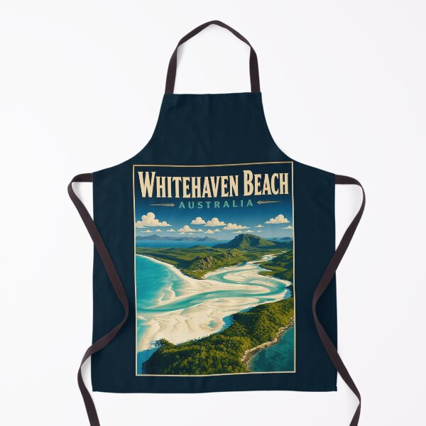 Item preview, Whitehaven Beach - Australia designed and sold by GoodOldVintage.