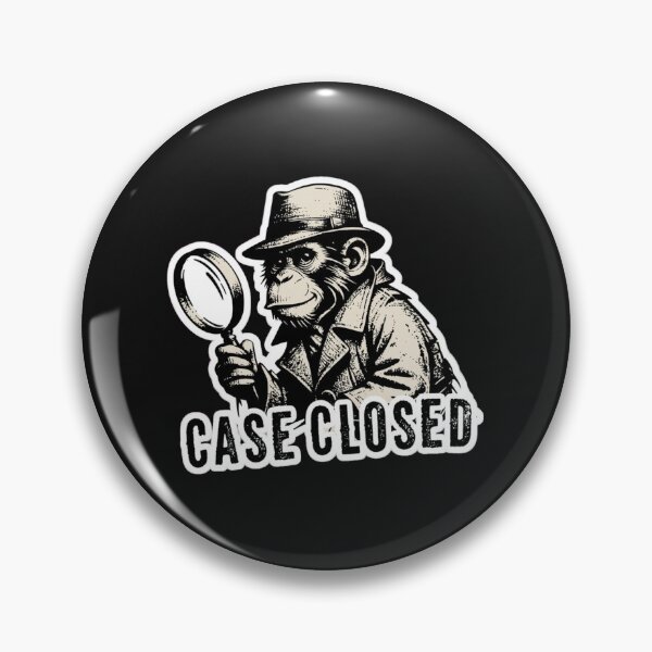 Item preview, detective monkey - case closed designed and sold by 123ks.