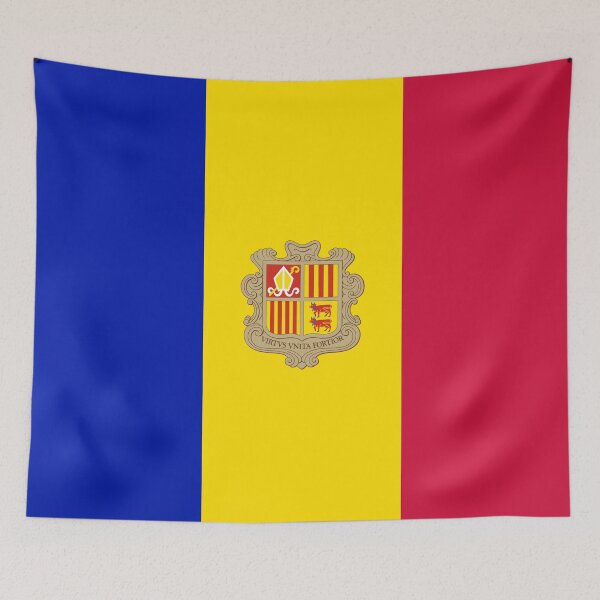 Item preview, Flag Of Andorra AD designed and sold by shitpostee.