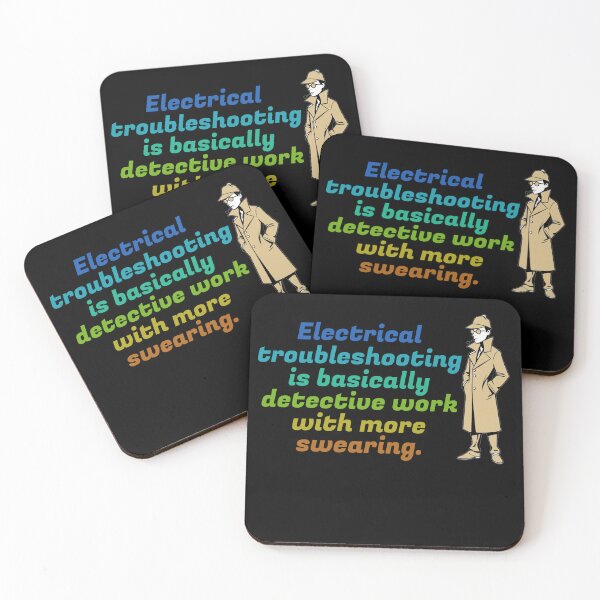 Item preview, Electrical Troubleshooting Is Basically Detective Work With More Swearing designed and sold by FriciShop.