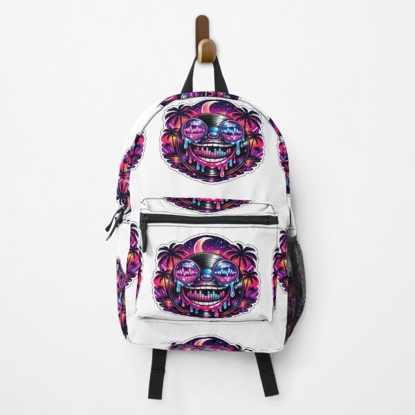 Item preview, Acid Trip Electric Wave Retro Vinyl designed and sold by ZenRave Designs.