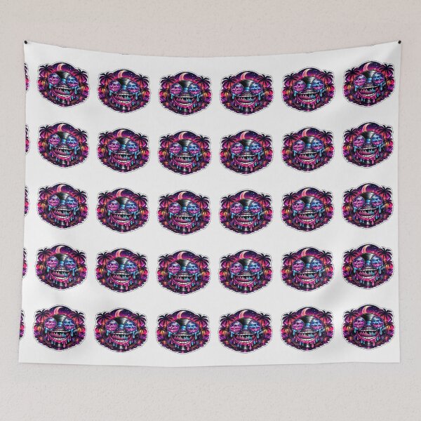 Item preview, Acid Trip Electric Wave Retro Vinyl designed and sold by  ZenRave Designs.