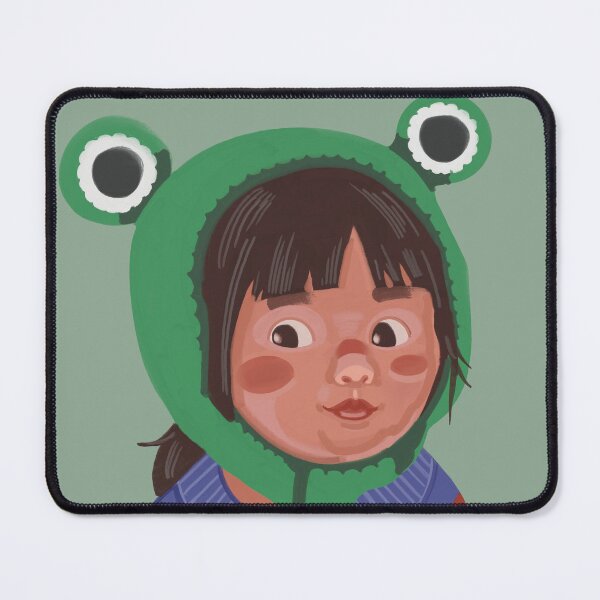 Item preview, Girl with frog hat designed and sold by KASARO.