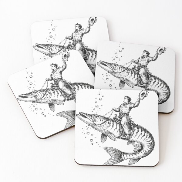 Item preview, Muskie Cowboy designed and sold by BrandMuffinStudio.