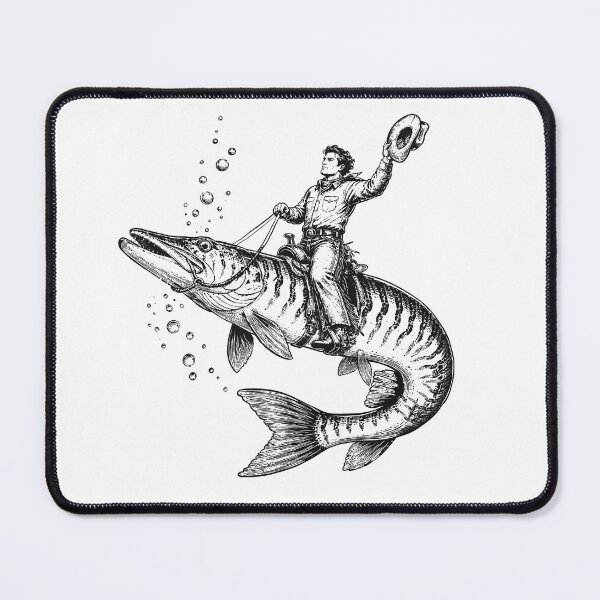 Item preview, Muskie Cowboy designed and sold by BrandMuffinStudio.