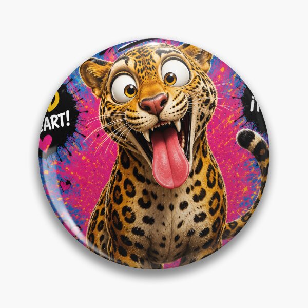 Item preview, Crazy Jaguar Pop Art Poster designed and sold by Rohan132.