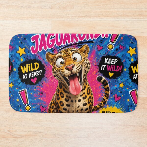Item preview, Crazy Jaguar Pop Art Poster designed and sold by Rohan132.