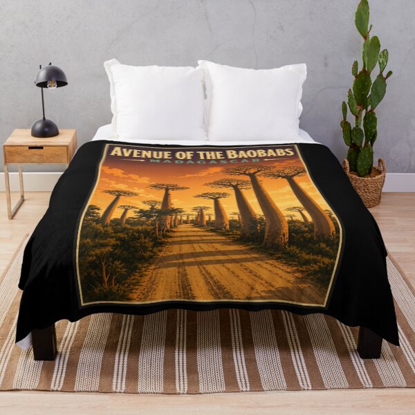 Item preview, Avenue of the Baobabs - Madagascar designed and sold by GoodOldVintage.
