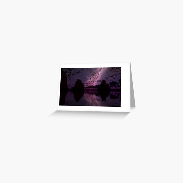 The Distant Lights Greeting Card