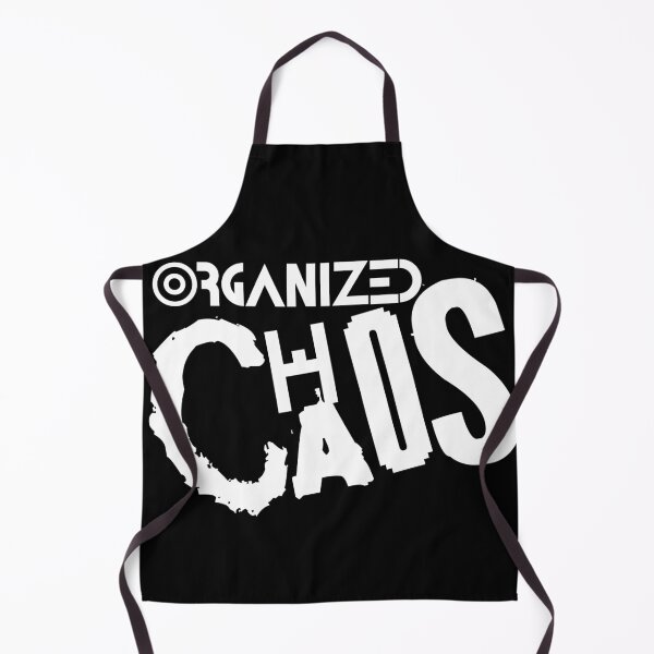 Item preview, Organized Chaos Funny Distressed Typography Design designed and sold by GraphicsMark.