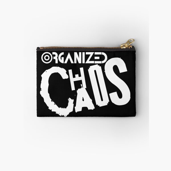 Item preview, Organized Chaos Funny Distressed Typography Design designed and sold by GraphicsMark.