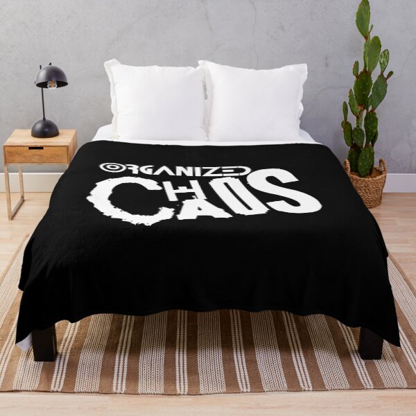Item preview, Organized Chaos Funny Distressed Typography Design designed and sold by GraphicsMark.