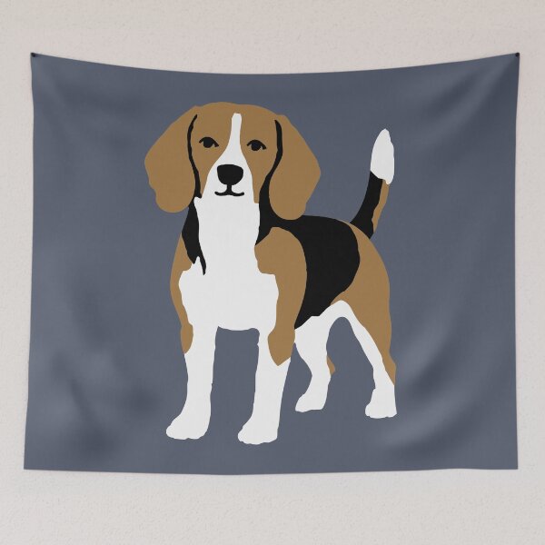 Item preview, Beagle Illustration, Tricolor Hound Dog Artwork designed and sold by donwillisjrart.