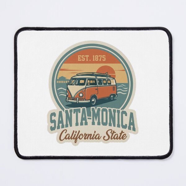 Item preview, Santa Monica California State - Vintage Bear Pier Sunset designed and sold by The True American.